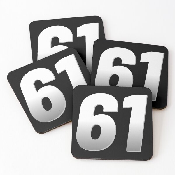 Item preview, Racing Number 61 designed and sold by Denti Kanys ⭐⭐⭐⭐⭐.