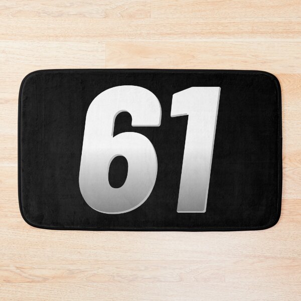Item preview, Racing Number 61 designed and sold by Denti Kanys ⭐⭐⭐⭐⭐.