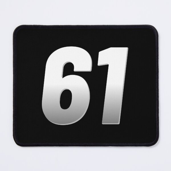 Item preview, Racing Number 61 designed and sold by Denti Kanys ⭐⭐⭐⭐⭐.