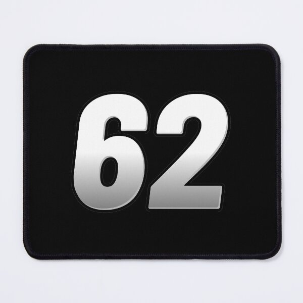 Item preview, Racing Number 62 designed and sold by Denti Kanys ⭐⭐⭐⭐⭐.