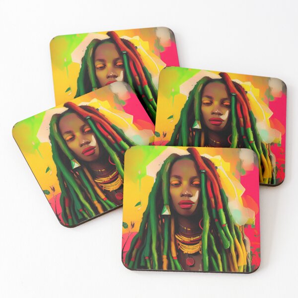 Aperçu de l'œuvre T-SHIRTS vibration reggae rasta créée et vendue par Mao-Bwolf.