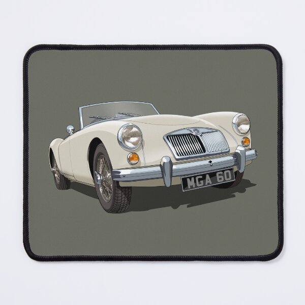 Item preview, MGA in old english white designed and sold by candc-retro.