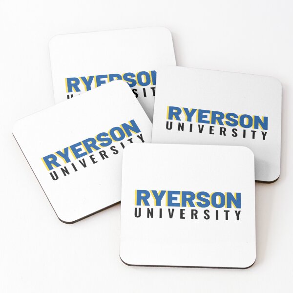 Item preview, Ryerson University Logo (Blue Yellow 3D) designed and sold by ShortSausagea.