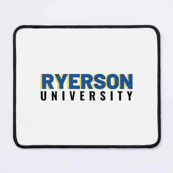 Item preview, Ryerson University Logo (Blue Yellow 3D) designed and sold by ShortSausagea.