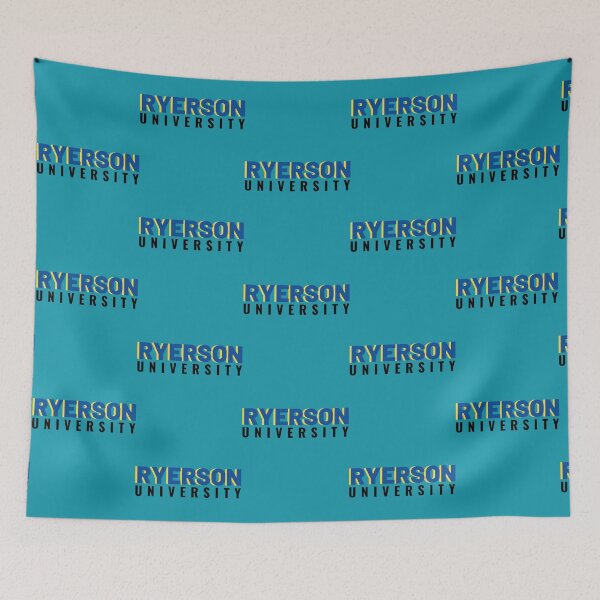 Item preview, Ryerson University Logo (Blue Yellow 3D) designed and sold by ShortSausagea.