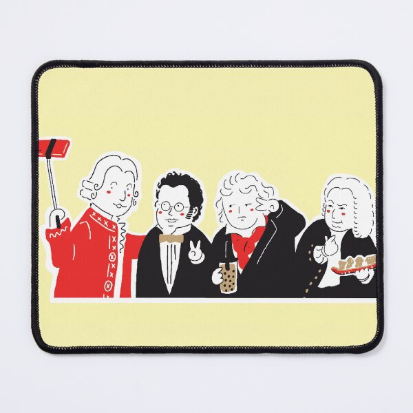Item preview, Mozart Schubert Beethoven Bach  designed and sold by vivalarevolucio.