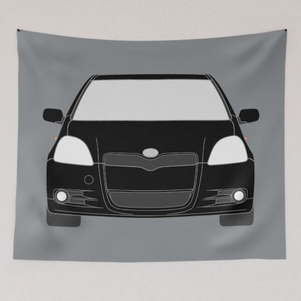 Item preview, Toyota Yaris Vitz Platz Echo 1999-2003 black color designed and sold by EdimDesign.
