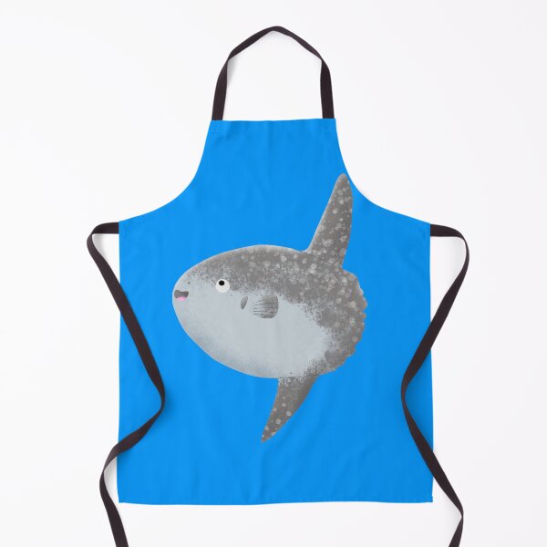 Item preview, Ocean sunfish mola mola cute cartoon designed and sold by FrogFactory.