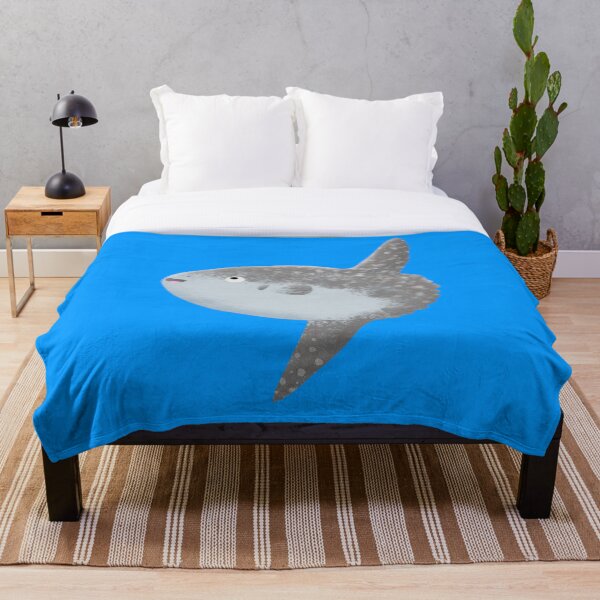 Item preview, Ocean sunfish mola mola dibujos animados lindo designed and sold by FrogFactory.