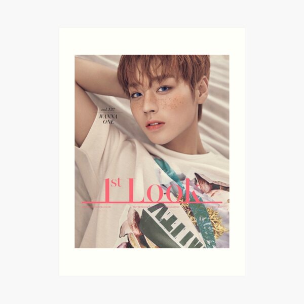 WANNA ONE PARK JIHOON 1stlook Art Print