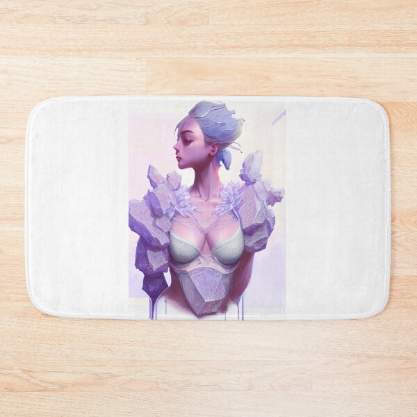 Item preview, Crystalised Beauty Original Sexy Erotic Ecchi Lingerie Pinup Female Model Pose Babe Hentaii Bikini Latex Lace Suit  designed and sold by Hot-as-hell.