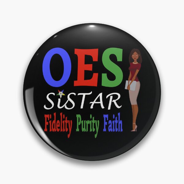 Item preview, OES Order Of The Eastern Star Logo Sisterhood Fidelity Purity Faith designed and sold by TopTeeShop.