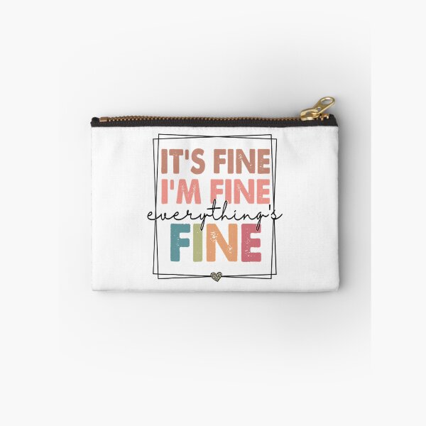 Item preview, It's Fine I'm Fine Everything Is Fine Vintage designed and sold by Abaddon-art.