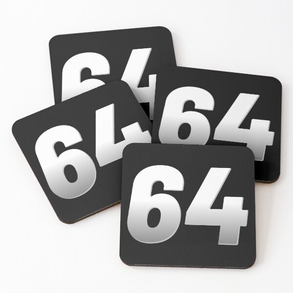Item preview, Racing Number 64 designed and sold by Denti Kanys ⭐⭐⭐⭐⭐.