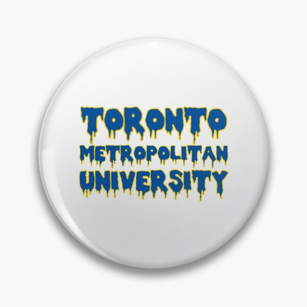 Item preview, Slime toronto metropolitan university Lettering Yellow and Blue  designed and sold by ShortSausagea.