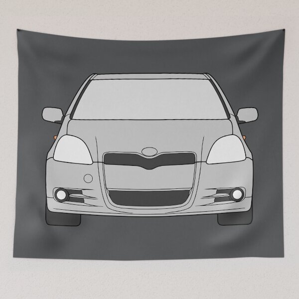Item preview, Toyota Yaris Vitz Platz Echo 1999-2003 silver gray color designed and sold by EdimDesign.