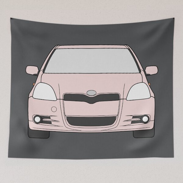 Item preview, Toyota Yaris Vitz Platz Echo 1999-2003 light pink color designed and sold by EdimDesign.