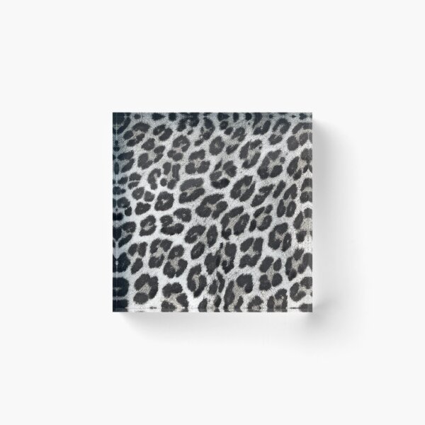 Item preview, Leopard Print Pattern in Gray designed and sold by maniacfitness.