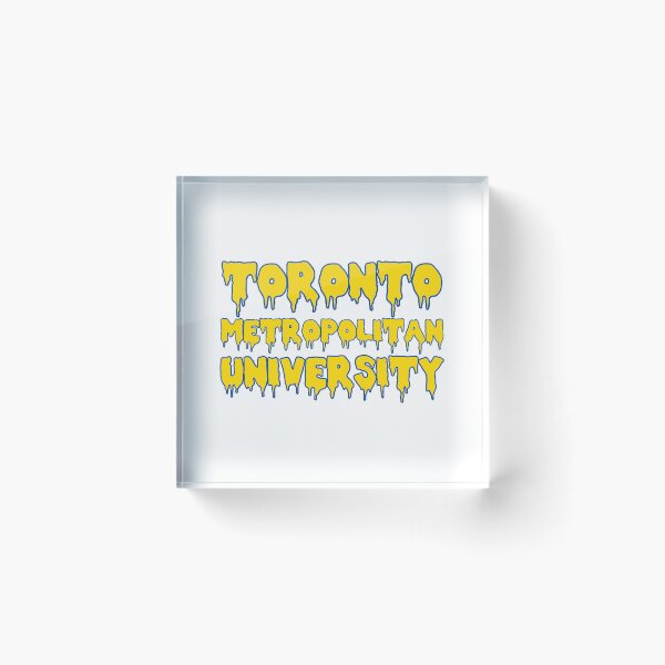 Item preview, Slime toronto metropolitan university Lettering Yellow and Blue designed and sold by ShortSausagea.