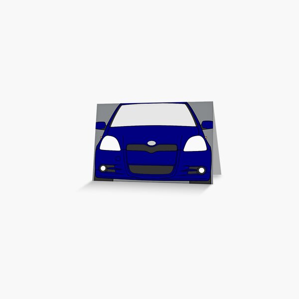 Item preview, Toyota Yaris Vitz Platz Echo 1999-2003 blue color designed and sold by EdimDesign.