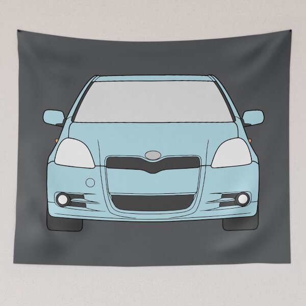 Item preview, Toyota Yaris Vitz Platz Echo 1999-2003 light blue color designed and sold by EdimDesign.