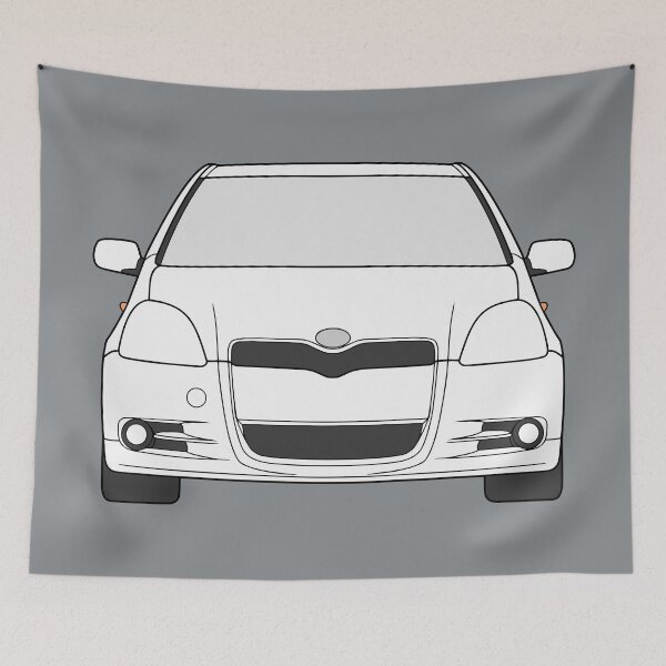 Item preview, Toyota Yaris Vitz Platz Echo 1999-2003 white color designed and sold by EdimDesign.