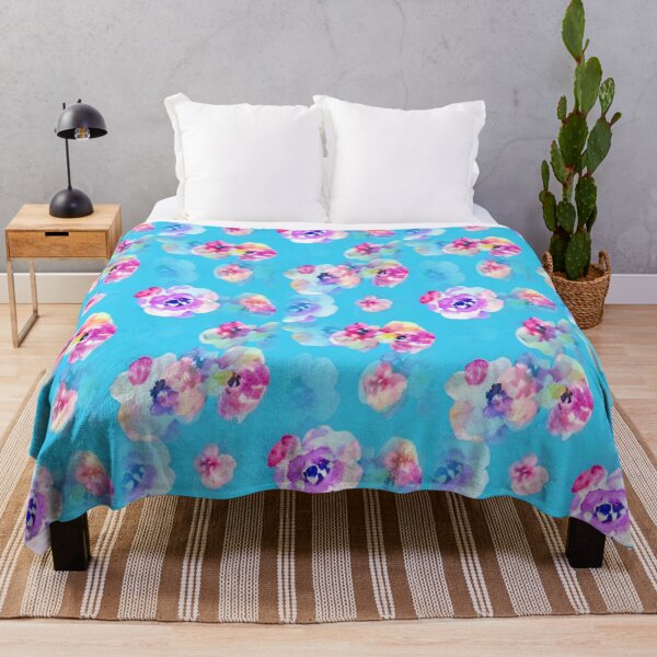 Item preview, Floral pastel watercolor pattern designed and sold by Mirarima.