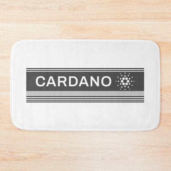 Artikelvorschau, Cardano ADA Crypto Altcoin - Modernes, einzigartiges Design in weiß-grauer Farbpalette entworfen und verkauft von CryptoMoods.