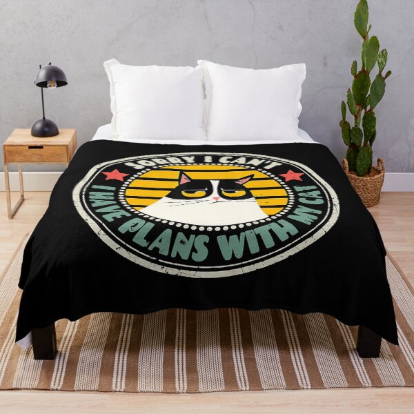 Item preview, Sorry I Can't I Have Plans With My Cats Funny Cat Lover designed and sold by Abaddon-art.