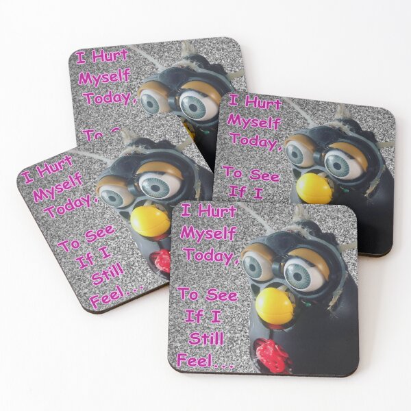 Item preview, Hurt Myself (Furby) designed and sold by DILLIGAFM8.