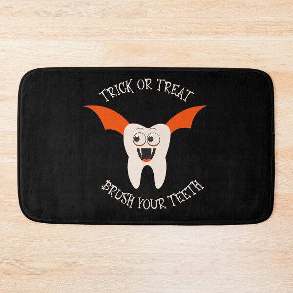 Item preview, Trick or treat brush your teeth designed and sold by DottedLinePrint.
