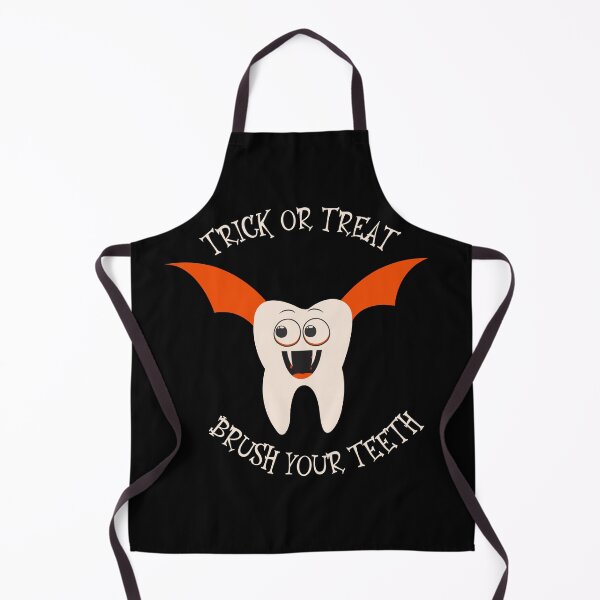 Item preview, Trick or treat brush your teeth designed and sold by DottedLinePrint.