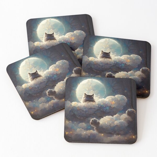 Item preview, Moon Cat v1 by Rude Kitten Designs designed and sold by rudekitten.