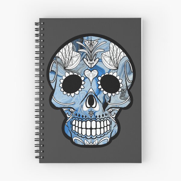 Item preview, Mexican day of the dead psycho skull  designed and sold by Elizabeth-Banks.