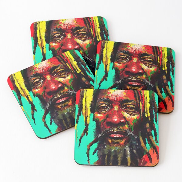 Aperçu de l'œuvre T-SHIRTS vibration reggae rasta créée et vendue par Mao-Bwolf.