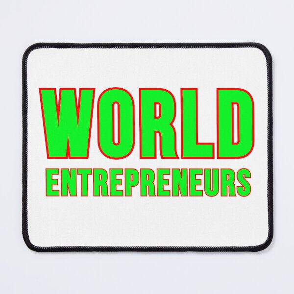 Item preview, world entrepreneurs designed and sold by Clothes and Stickers .