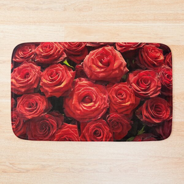 Item preview, Bed of Roses floral print designed and sold by Kashear.