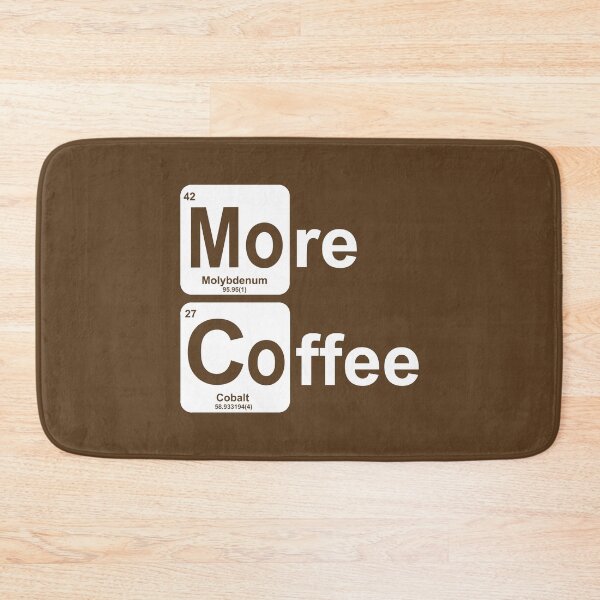 Item preview, More Coffee Periodic Table designed and sold by Esskay Designs.