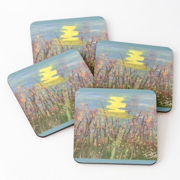 Item preview, Sunset & Wildflowers designed and sold by reveriesbyrose.