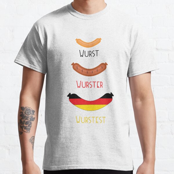 German Oktoberfest 2017 Wurst Shirt Classic T-Shirt