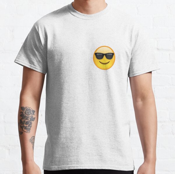 Gafas de sol Smiley Camiseta 7 Colores Pequeño a 3XL 5 Colores de impresión