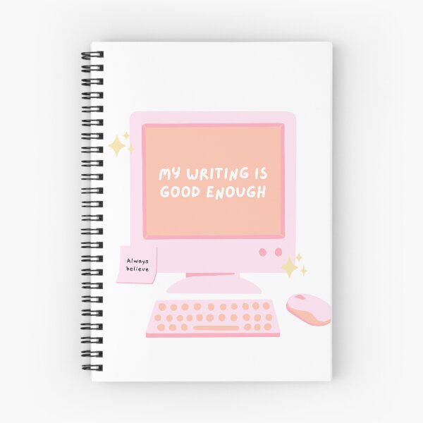 Item preview, My writing is good enough. Cute affirmation design for writers. designed and sold by CreativeStrand.