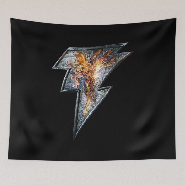 Item preview, BlackAdam - The Rock - thunder black adam T-shirt & Stickers designed and sold by Eiadlight.