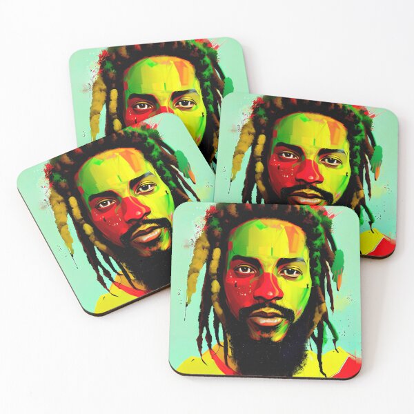 Aperçu de l'œuvre T-SHIRTS vibration reggae rasta créée et vendue par Mao-Bwolf.