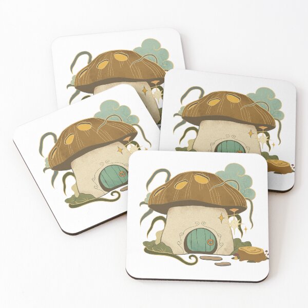 Item preview, Brown Mushroom Head Hut designed and sold by kamlynash.