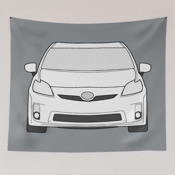 Item preview, Toyota Prius 2010-2015 white color designed and sold by EdimDesign.