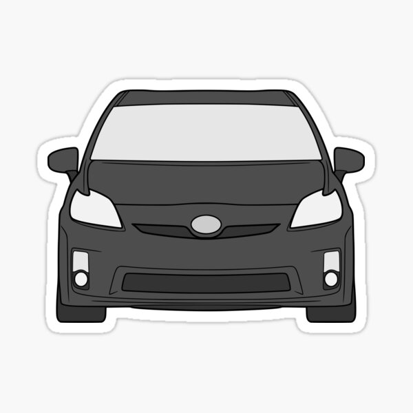 Item preview, Toyota Prius 2010-2015 dark gray color designed and sold by EdimDesign.