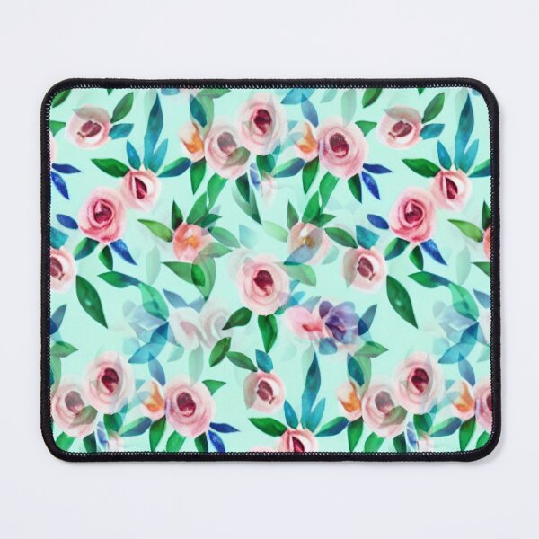 Item preview, Floral pastel watercolor pattern designed and sold by Mirarima.