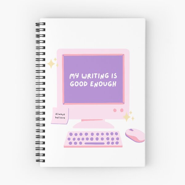 Item preview, My writing is good enough. Cute affirmation design for writers. designed and sold by CreativeStrand.