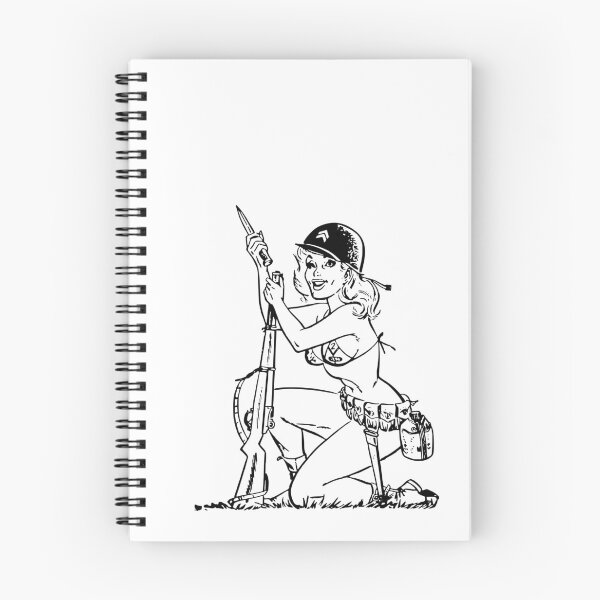 Item preview, GI pinup with bayonet designed and sold by lhwayj.